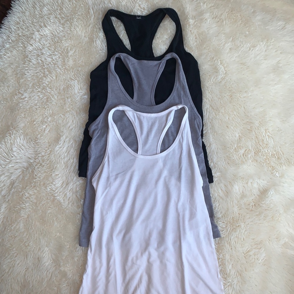 3 Racerback Gym Tops